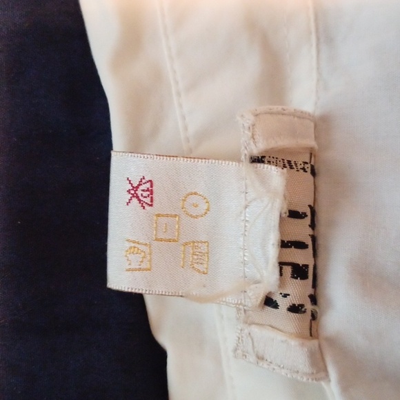 💫Classic White Button-Up Shirt With Pocket - Picture 9 of 10